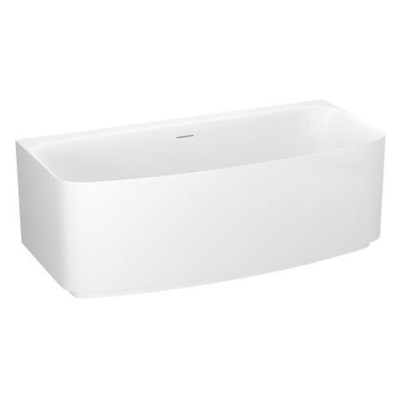 Ванна акриловая Wellsee Ground Breaking 287701000 170х80 пристенная асимметричная с ножками