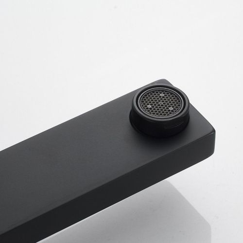 Смеситель Raffine F1196H на раковину черный - фото 4