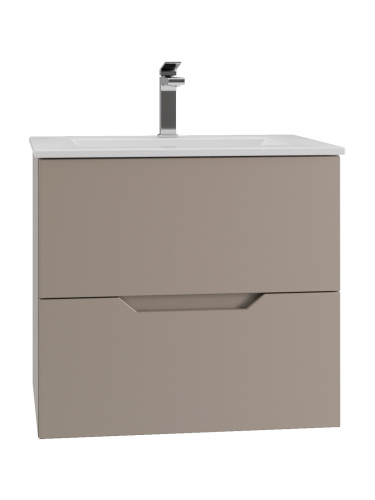 Тумба с раковиной Orange Line Li-60TuL+Ra 61,5х46,5х56,1 - фото 3