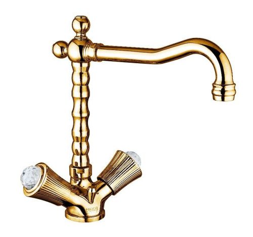 Смеситель для кухни Fiore 13OO0625 на мойку золото - фото 2