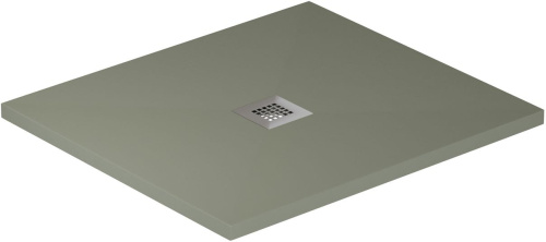 Душевой поддон Allen Brau Priority 8.31002-CGM 90х90 искусственный камень зеленый - фото 2