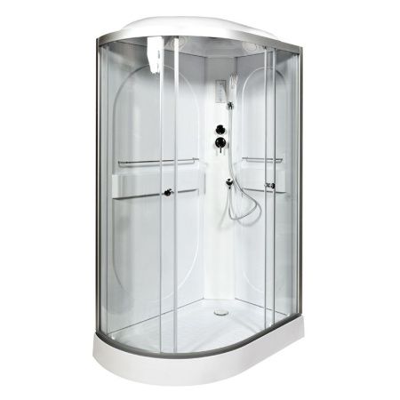 Душевая кабина AvaCan L602REL 120х80 асимметричная с крышей ориентация правая