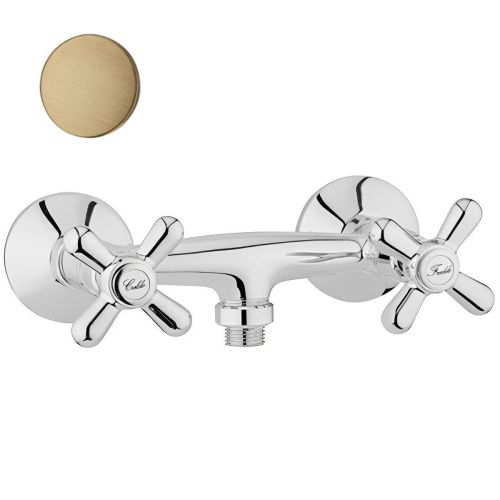 Смеситель для ванны и душа Webert Armony AM760102065 настенный бронза