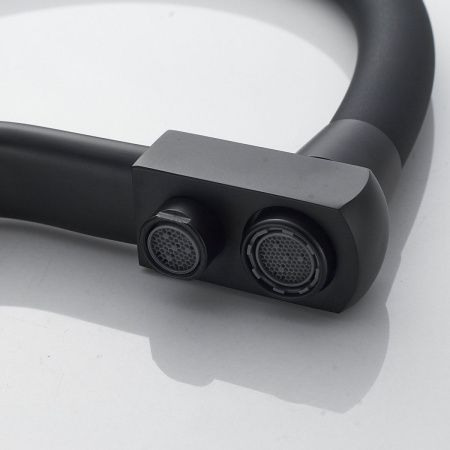 Смеситель для кухни Shevanik S968H на мойку черный