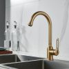 Смеситель для кухни Raffine F103G на мойку золото