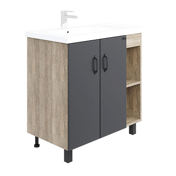 Тумба под раковину Onika Тимбер 108046 77х45х68 напольная