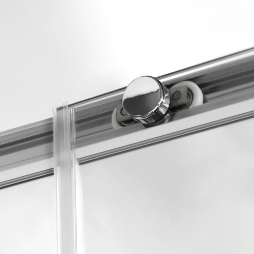 Душевой уголок Vincea Slim-U VSS-2SU8010CL 100х80 стекло прозрачное профиль хром глянцевый - фото 3