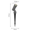 Ландшафтный светильник Favourite Micron (Мицрон) 4808-1T