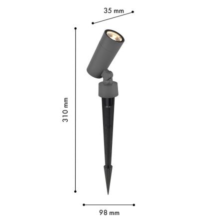 Ландшафтный светильник Favourite Micron (Мицрон) 4808-1T
