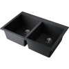 Кухонная мойка Omoikiri Bosen 80-2 4993836 80х53 цвет черный