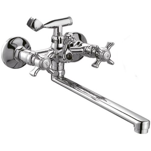 Смеситель для ванны D-Lin D147807-F настенный хром - фото 2