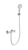 Смеситель для душа Wonzon & Woghand WW-B2048-A-CR настенный хром с термостатом