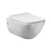 Унитаз подвесной Gessi Origini 39118#531 белый с сиденьем микролифт смыв воронка-водоворот