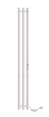 Полотенцесушитель Indigo  Style 3 LSE120-13WMRt 13х120 электрический белый матовый - фото 2