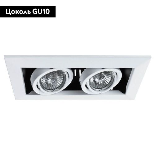 Светильник встраиваемый Arte Lamp Cardani Piccolo (Цардани Пиццоло) A5941PL-2WH - фото 2