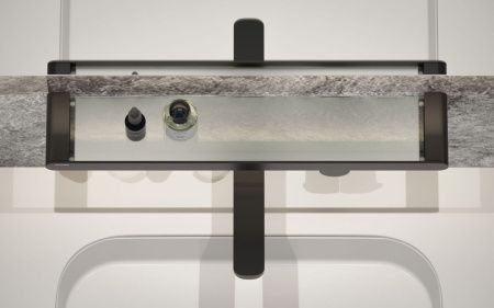 Полка в ванную комнату Artwelle SCHWARZ 7727