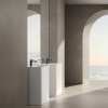 Раковина керамическая Dea Design Pedestal Basin DD2004 600 18 60х40 напольная цвет белый без отверстий под смеситель