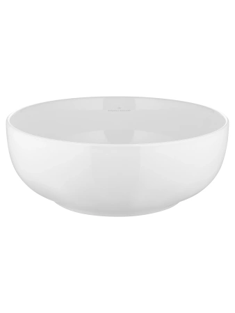 Раковина из сантехнического фарфора Wonzon & Woghand Erie WW-RN4076-GW 40х40 накладная цвет белый без отверстий под смеситель