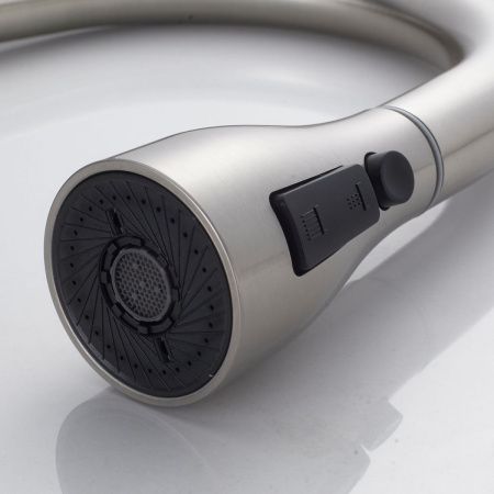 Смеситель для кухни Shevanik S363L на мойку сатин