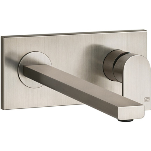 Смеситель Gessi Emporio Via manzoni 44895#149 встраиваемый в стену никель без термостата