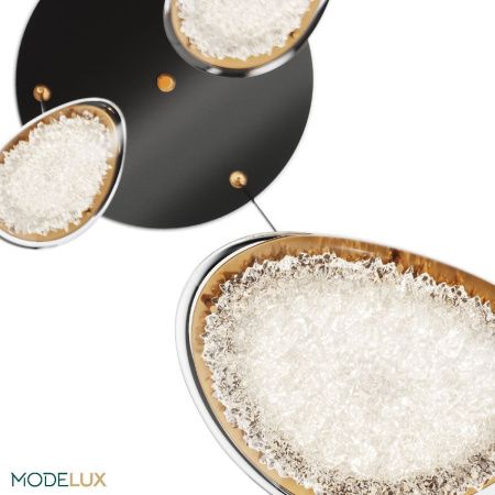 Светильник подвесной Modelux MS.2326.3 BK