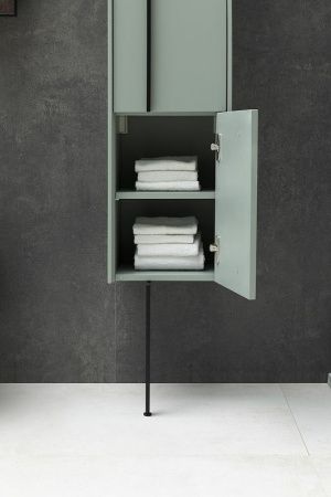 Шкаф-пенал Allen Brau Reality 1.32001.CGM 30х150 подвесной цвет зеленый