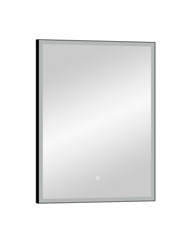 Зеркало с подсветкой Континент Frame Black ЗЛП948 60х80 подвесное - фото 4