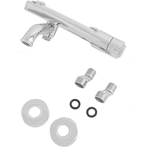 Душевая стойка Orange PURE M02-912cr настенная цвет хром - фото 4