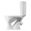 Унитаз-компакт напольный с бачком Santeri Версия 1P4033S0000BF белый с сиденьем каскадный смыв