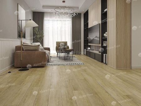 Кварцвиниловая плитка Alpine Floor Ultra ECO 5-33 Дуб старинный толщина 0.2 см 43 класс 1219,2х184,15