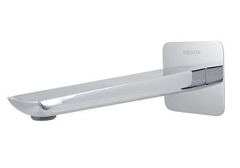 Излив для ванны Aquatek ВЕГА AQ1041CR настенный хром