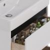 Тумба под раковину LeMark Combi LM03C80T-black 70х40 напольная цвет белый