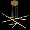Люстра подвесная Natali Kovaltseva Loft (Лофт) LED LAMPS 81103/6C BRASS