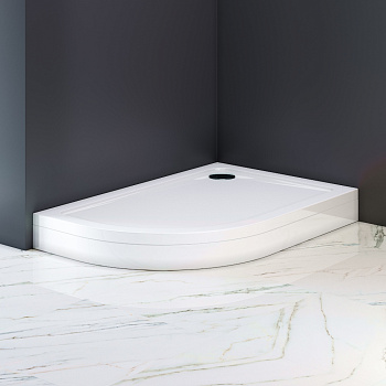 Душевой поддон Am.Pm Like W83T-302R120W акрил белый с ножками