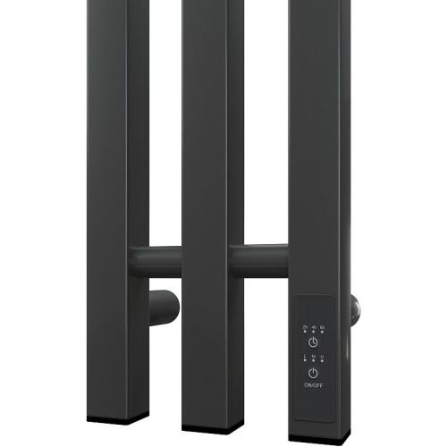 Полотенцесушитель Point Гермес PN13822GB 15х119 электрический графит - фото 3