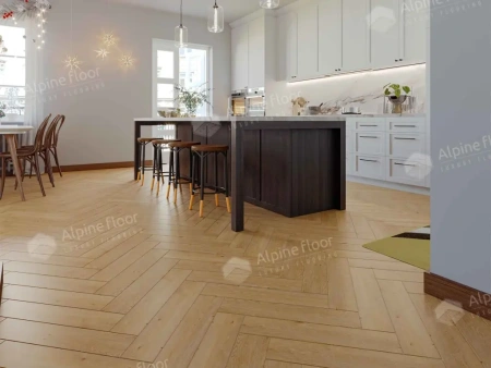 Кварцвиниловая плитка Alpine Floor Parquet LVT ECO-16-27 Дуб Хатиса толщина 0.25 см 43 класс 590х118