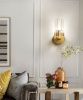 Бра Delight Collection Wall lamp (Валл ламп) 8816W gold/clear