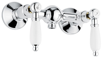 Смеситель для душа Emmevi Deco Ceramic 121002/CR настенный хром