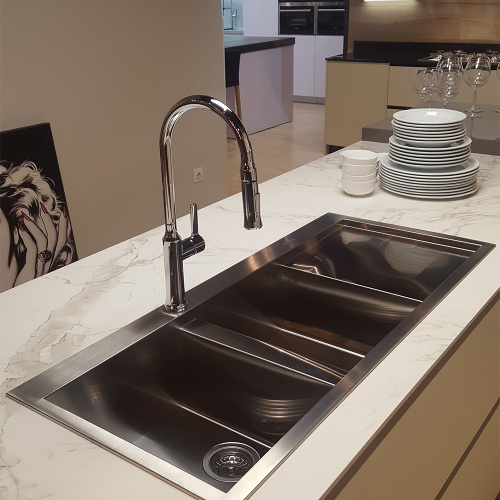 Смеситель для кухни Clever Chef 1 99440 на раковину хром - фото 3