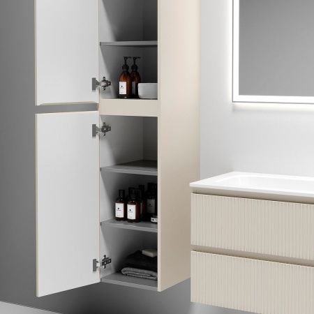 Шкаф-пенал Sancos SNOB T PSNT35CE 40х170 подвесной цвет бежевый