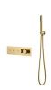 Смеситель для душа Boheme Fusion Termo 131-SYS-MG встраиваемый в стену золото с термостатом