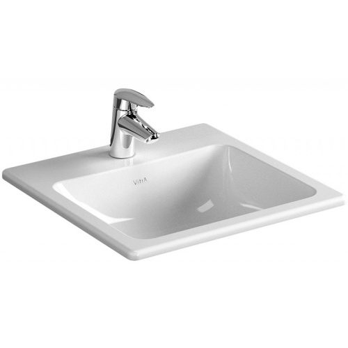 Раковина Vitra S20 55 см 5465B003-0001 накладная цвет белый