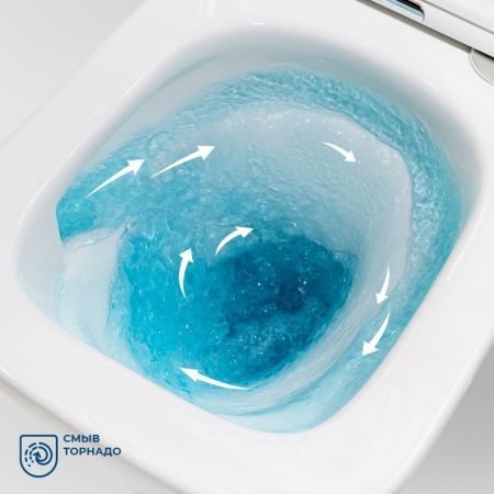 Унитаз подвесной BelBagno ARDENTE-R BB520CH-TOR/SC белый с сиденьем микролифт безободковый смыв торнадо