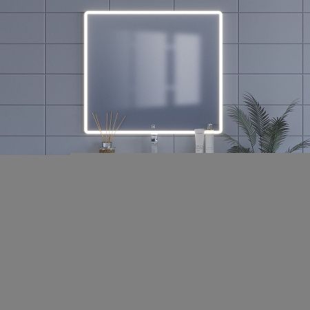 Тумба с раковиной Uperwood Foster 291020532 90х50 цвет белый