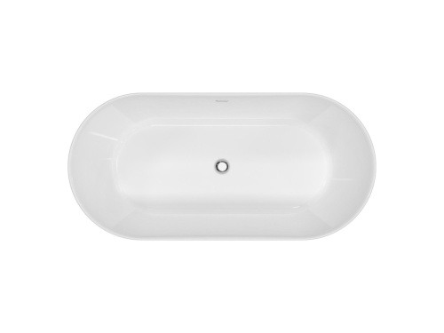 Ванна акриловая BelBagno BB306-1585 158,5х75 отдельностоящая овальная - фото 3