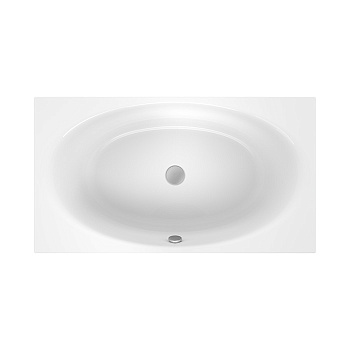 Ванна стальная Bette Eve 6042-000 PLUS 180х100 встраиваемая овальная без ножек