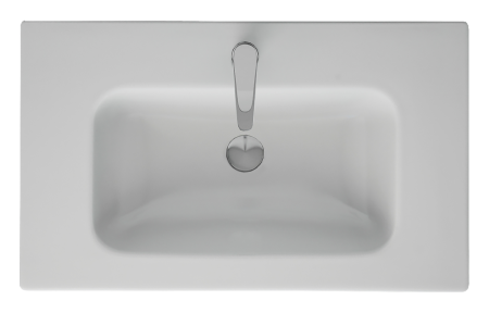 Раковина мебельная керамическая Dreja Euphoria 80 640177 80х50 накладная цвет белый