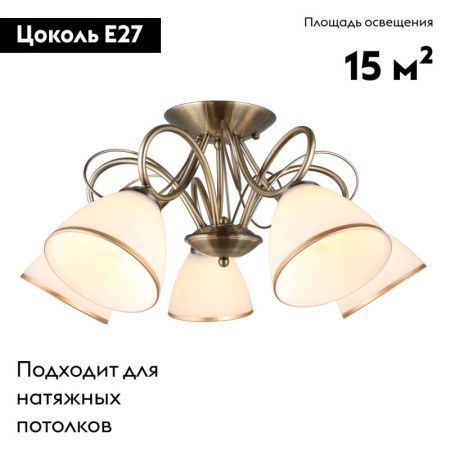 Люстра потолочная Omnilux Alimini (Алимини) OML-25307-05