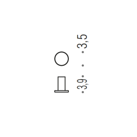 Крючок Colombo Mini CD107.NM