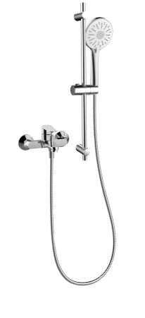 Смеситель для ванны Arrow AG3628CP настенный хром с душевым гарнитуром